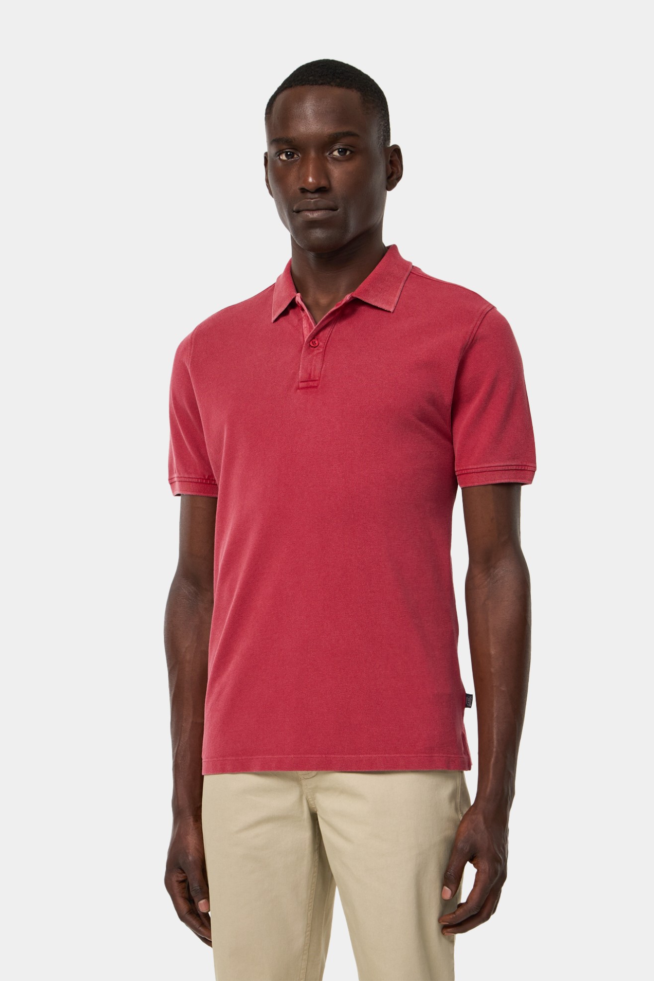Polo garment dye regular fit