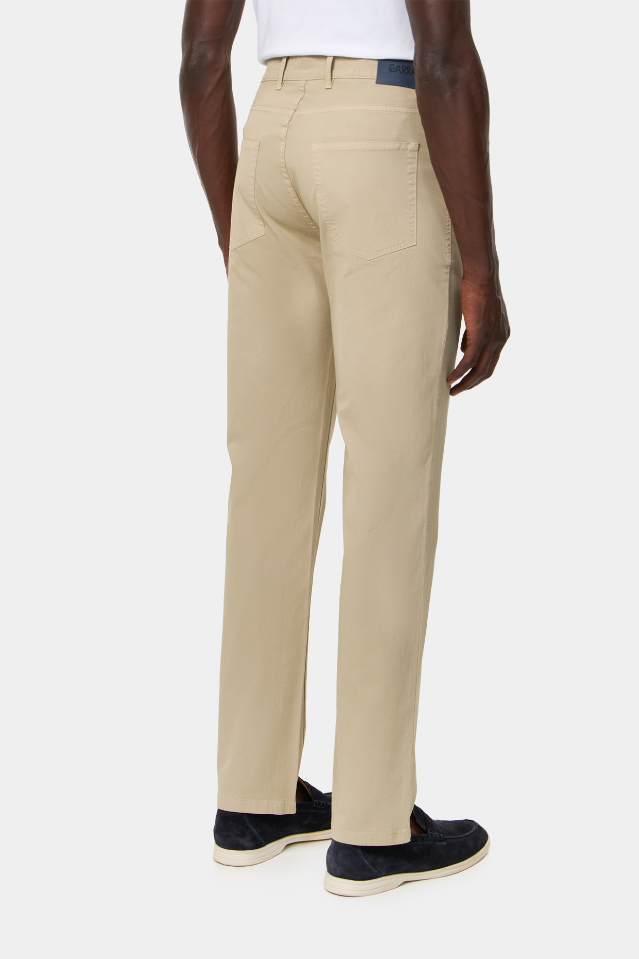 Pantalón de sarga regular fit