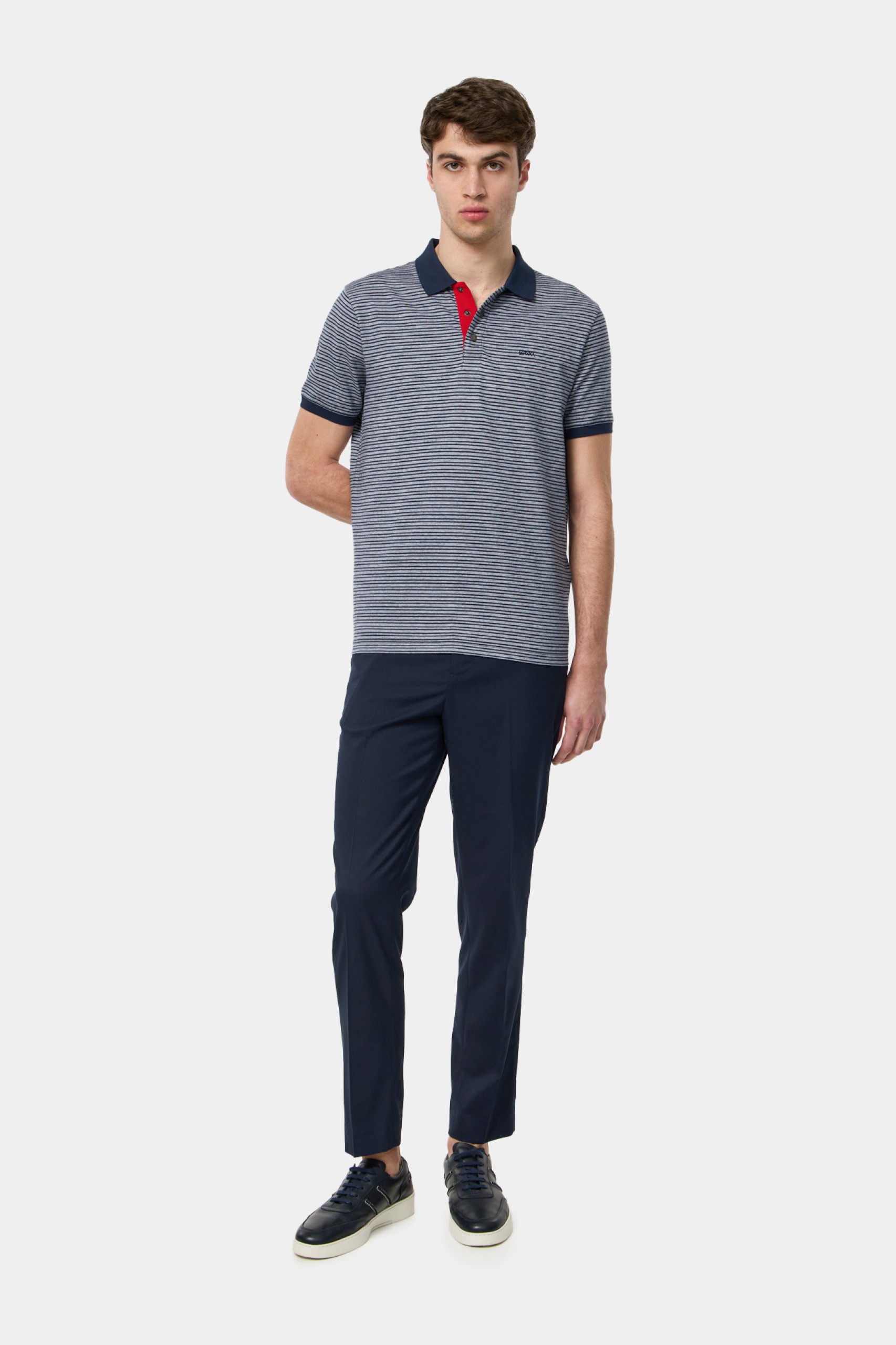 Polo de piqué de algodón