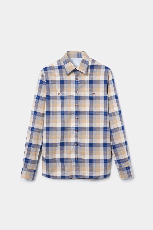 Camisa xadrez regular fit