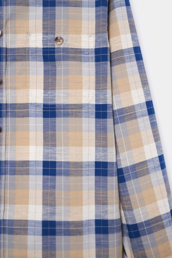 Camisa xadrez regular fit