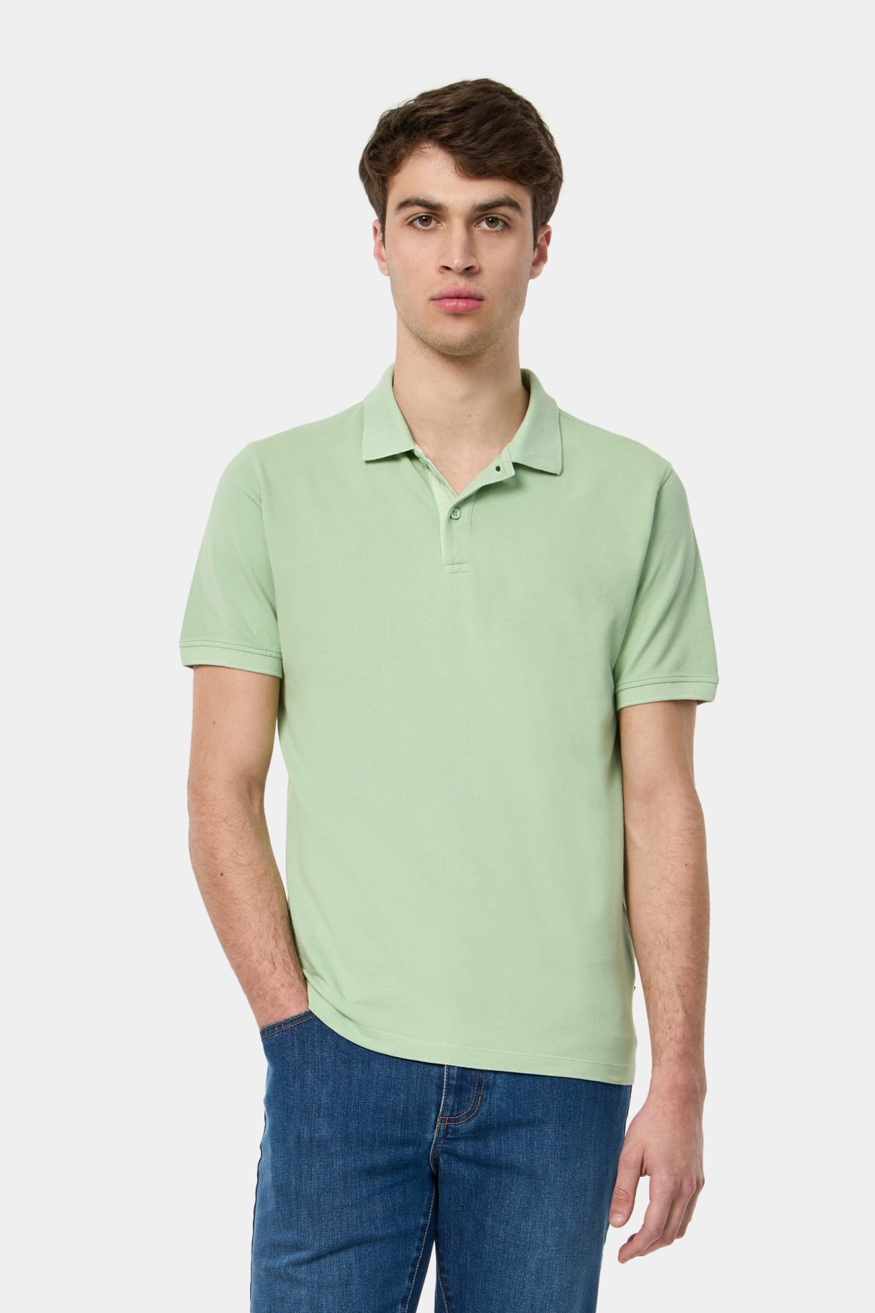 Polo garment dye regular fit