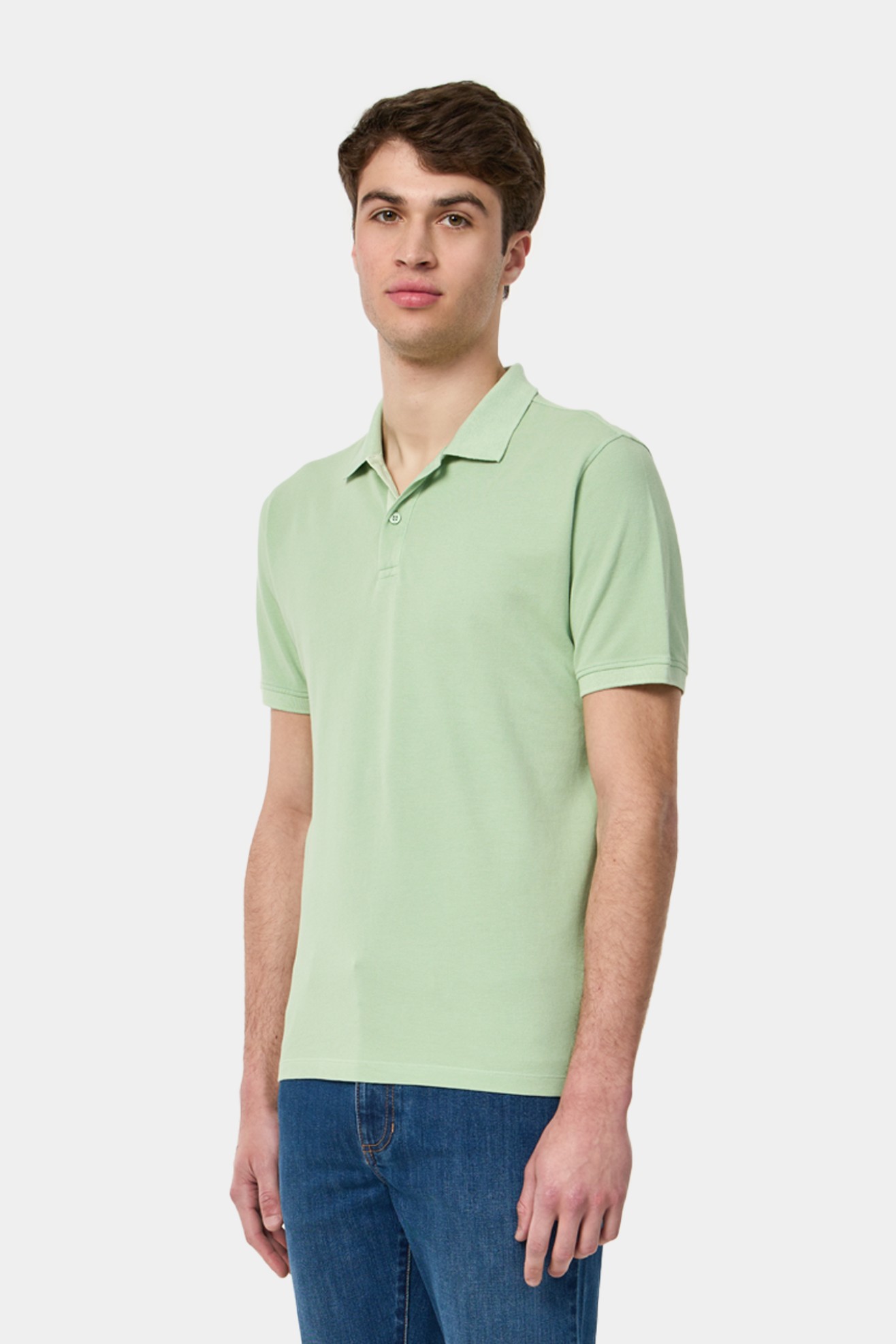 Polo garment dye regular fit