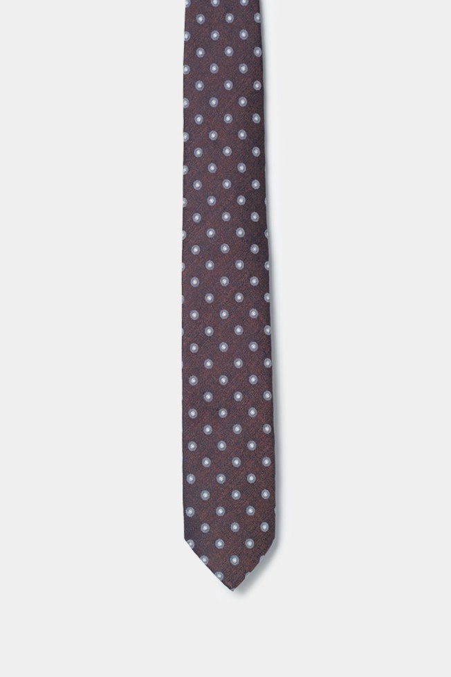 Corbata con estampado