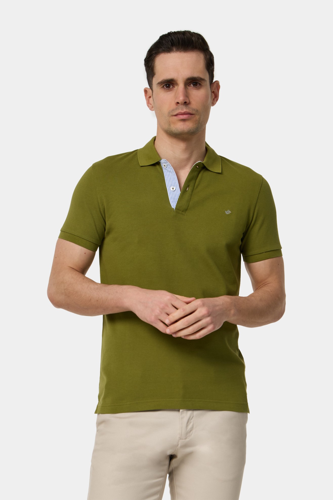 Polo de piqu de manga corta