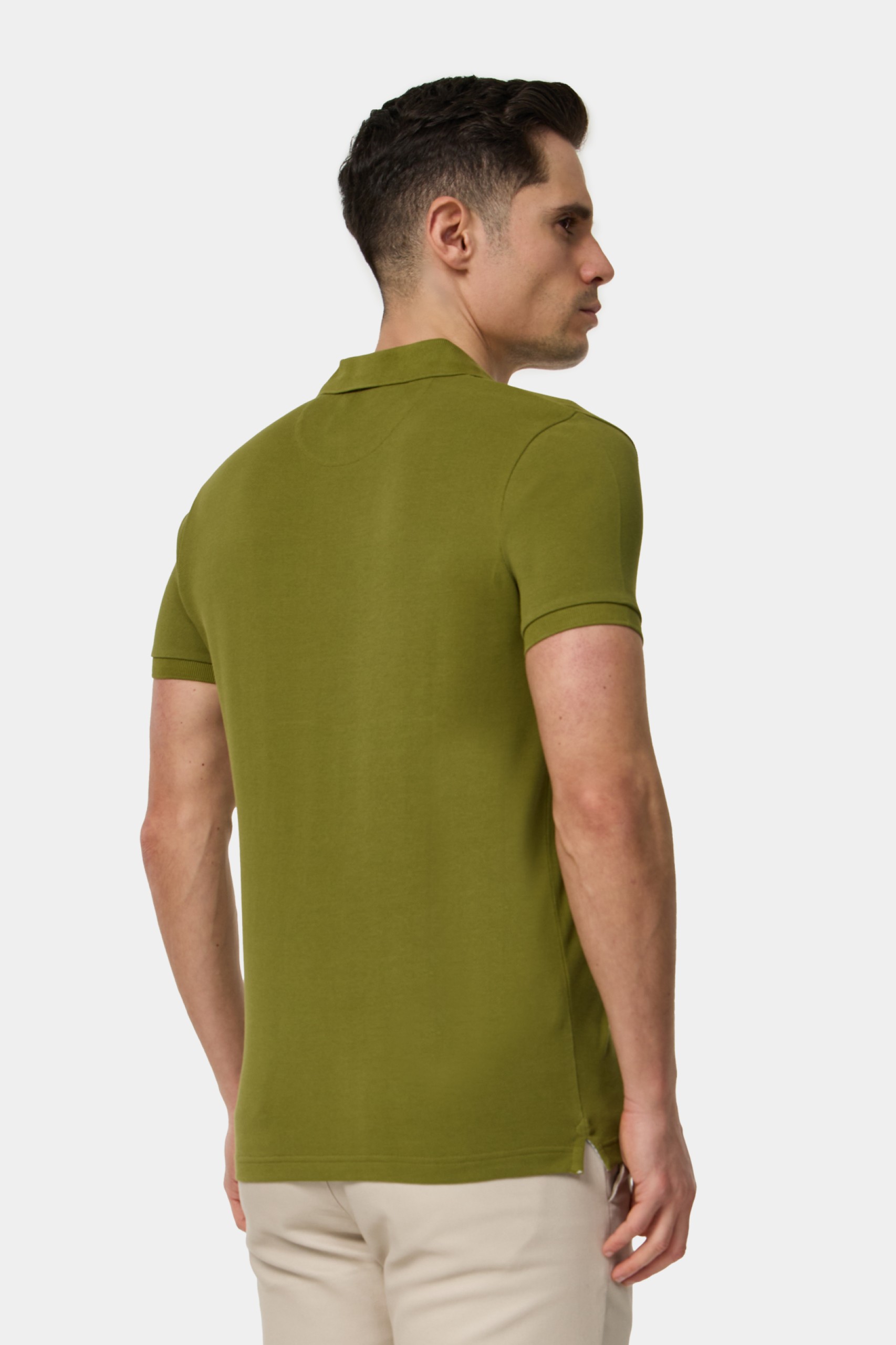 Polo de piqué de manga corta