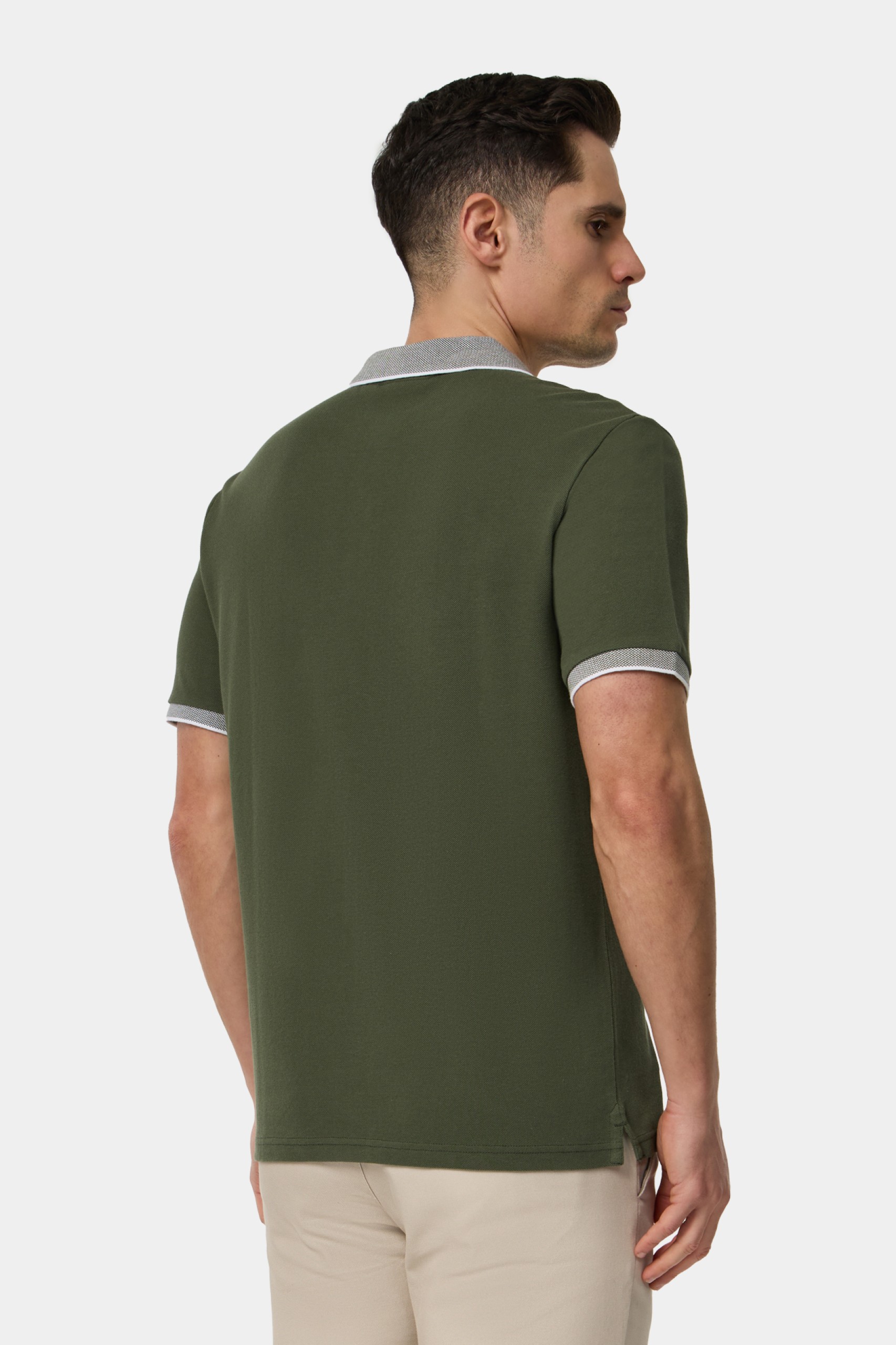 Polo de piqué de manga corta