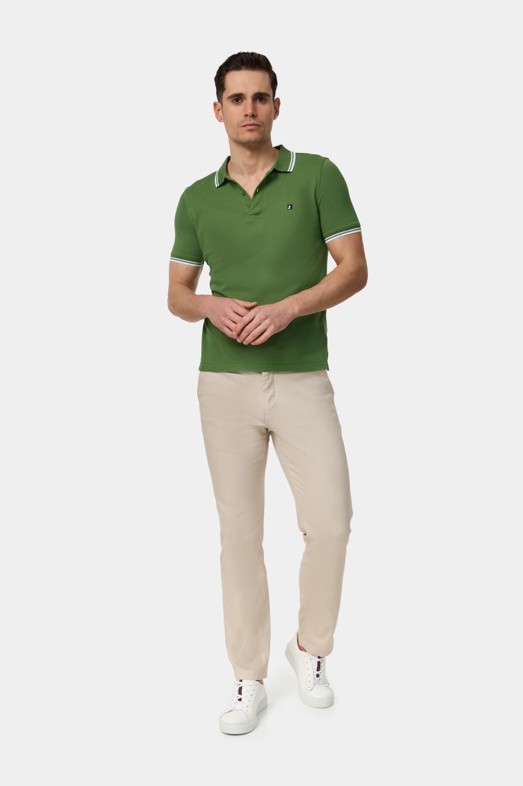 Polo de piqué de manga corta