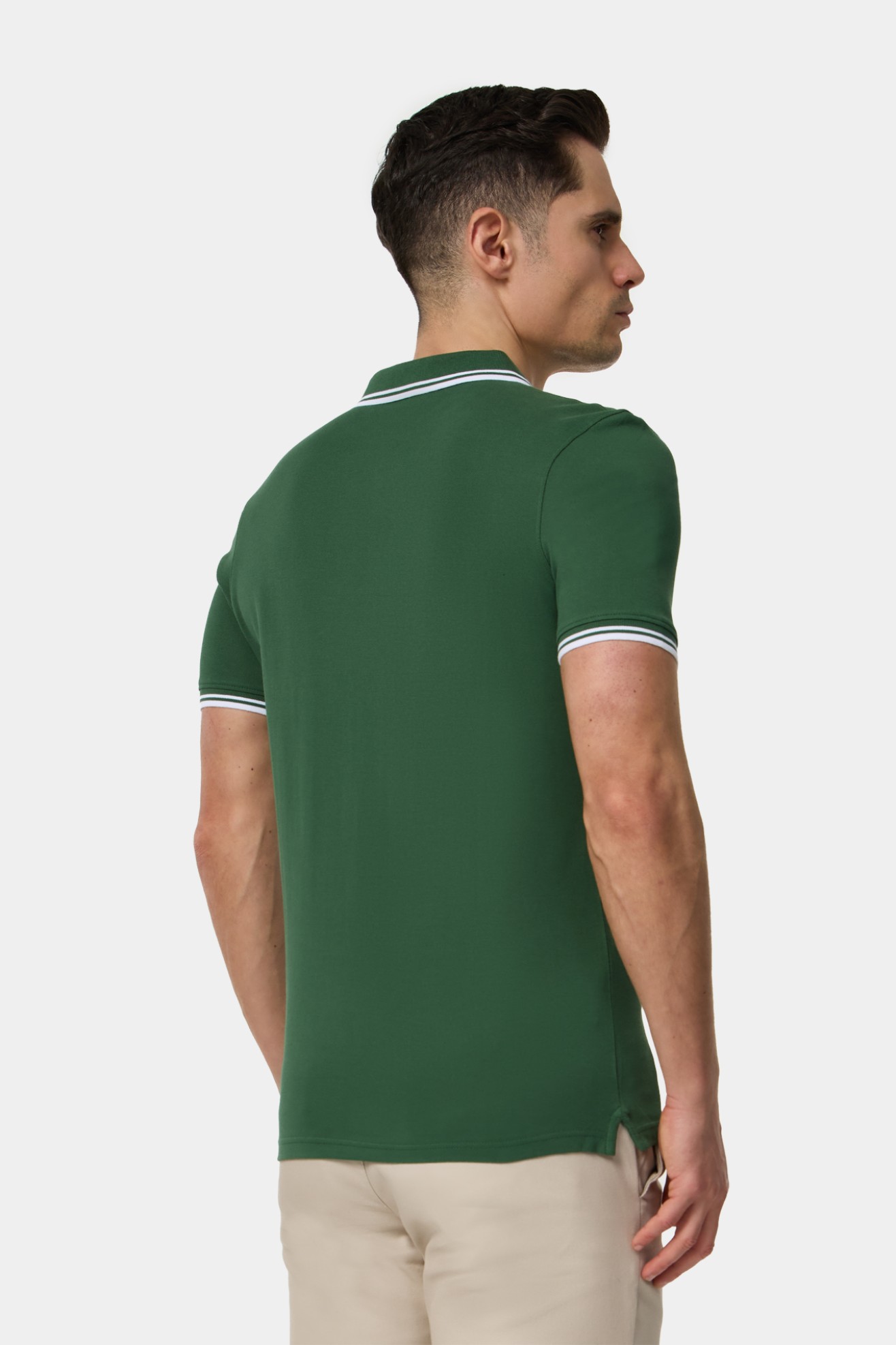 Polo de piqué de manga corta