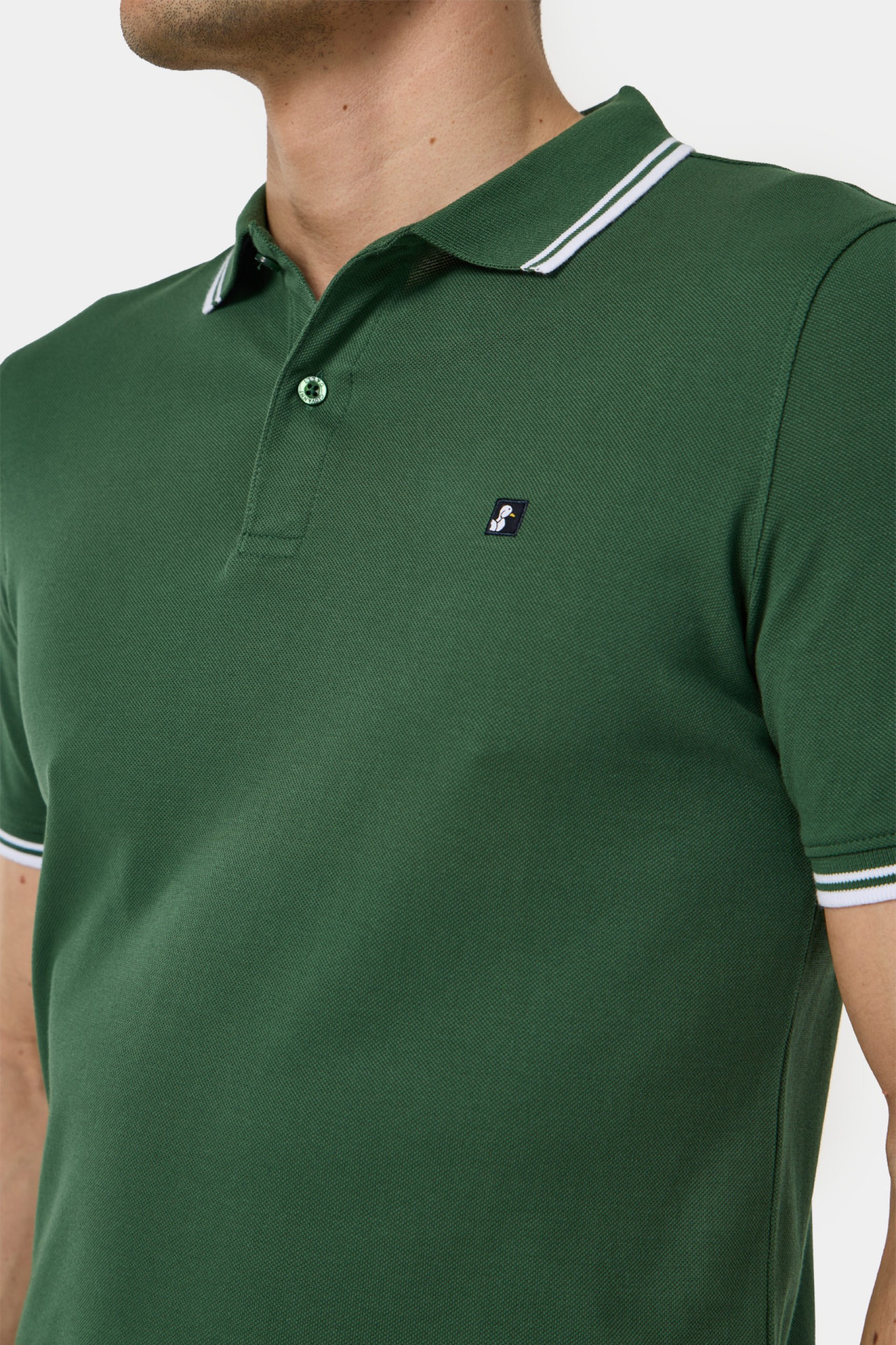 Polo de piqué de manga corta