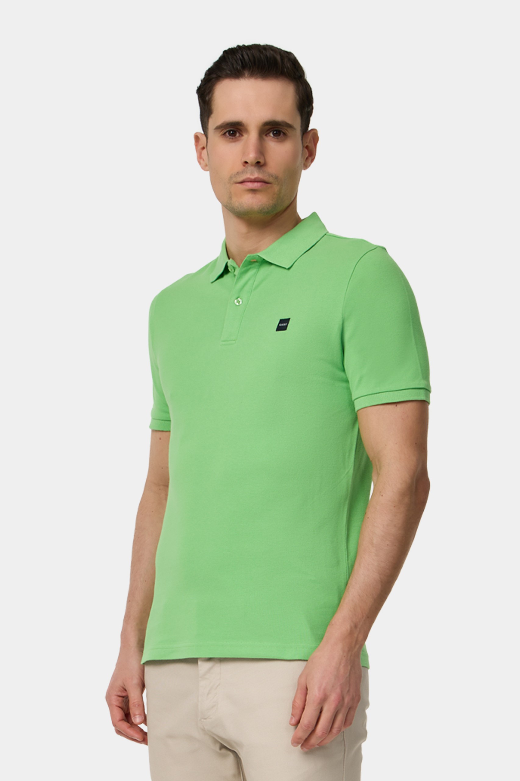 Polo Piqué Media Manga