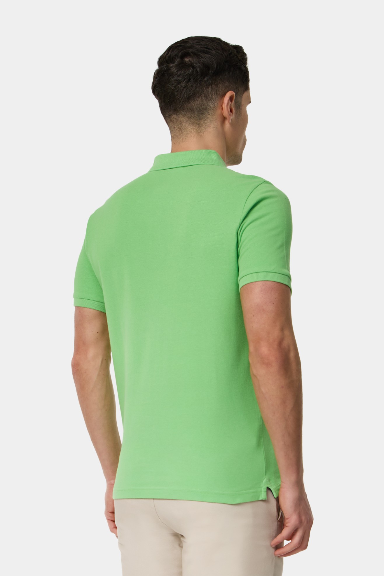 Polo Piqué Media Manga