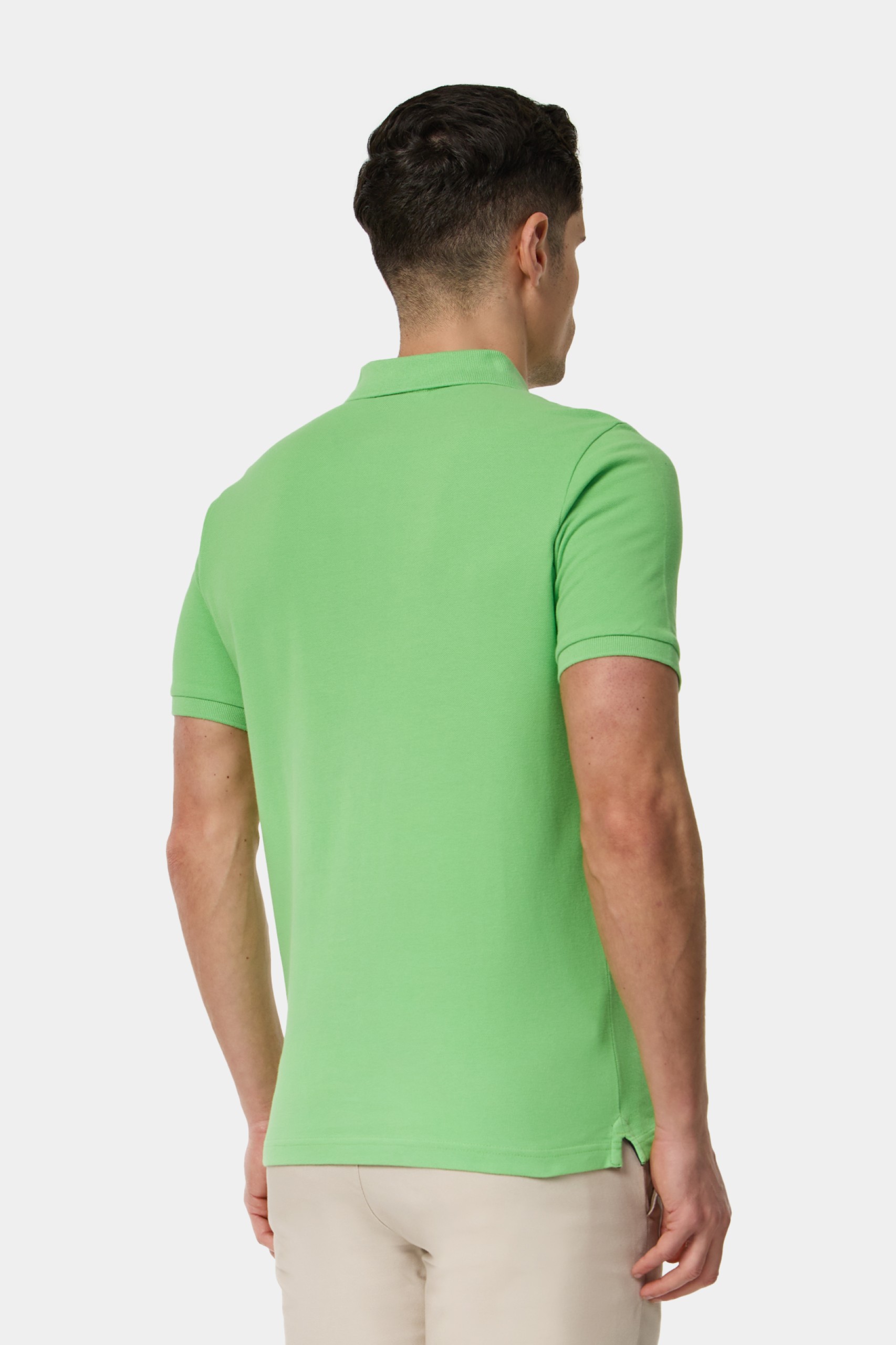 Polo Piqué Media Manga