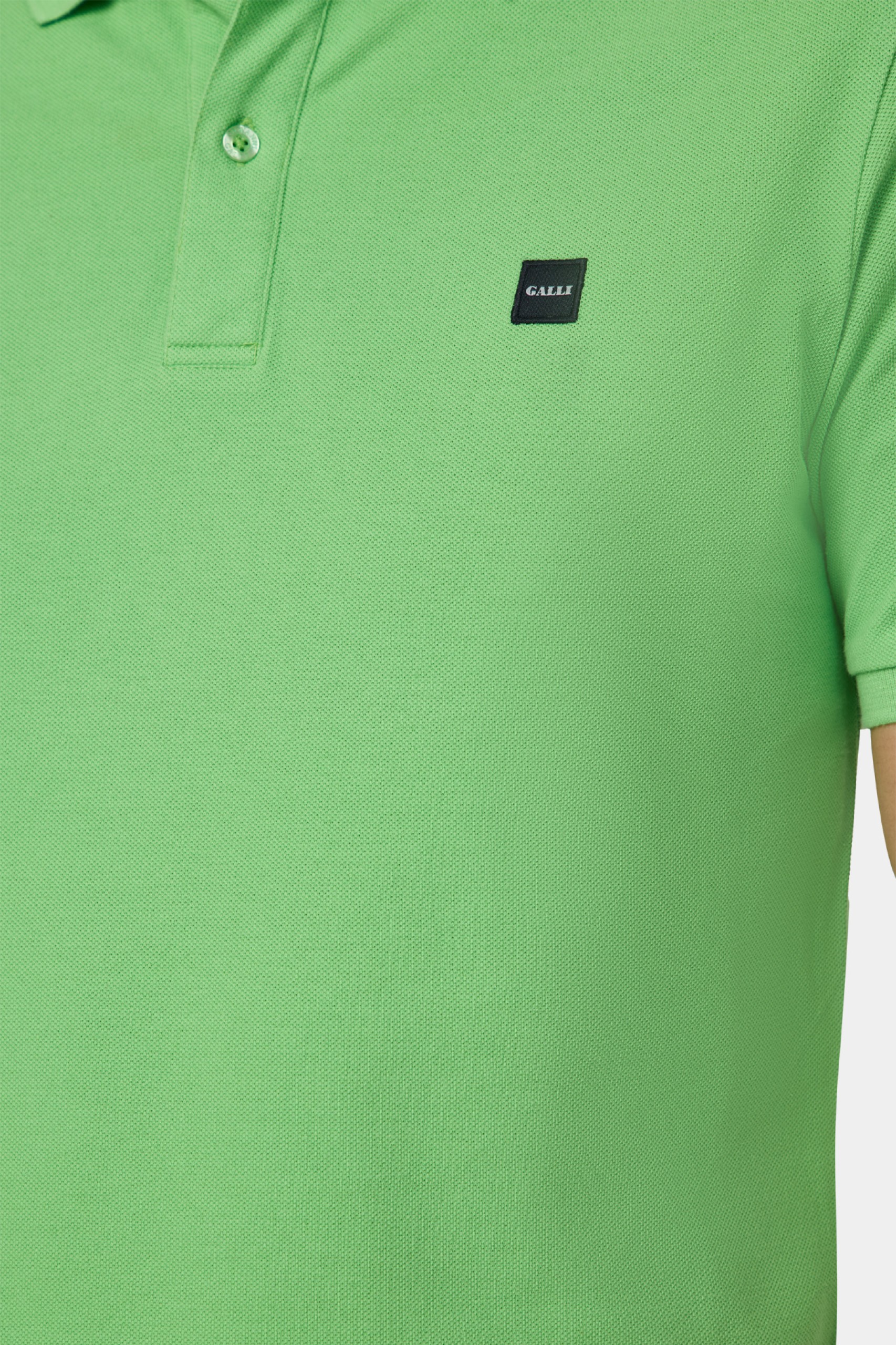 Polo Piqué Media Manga