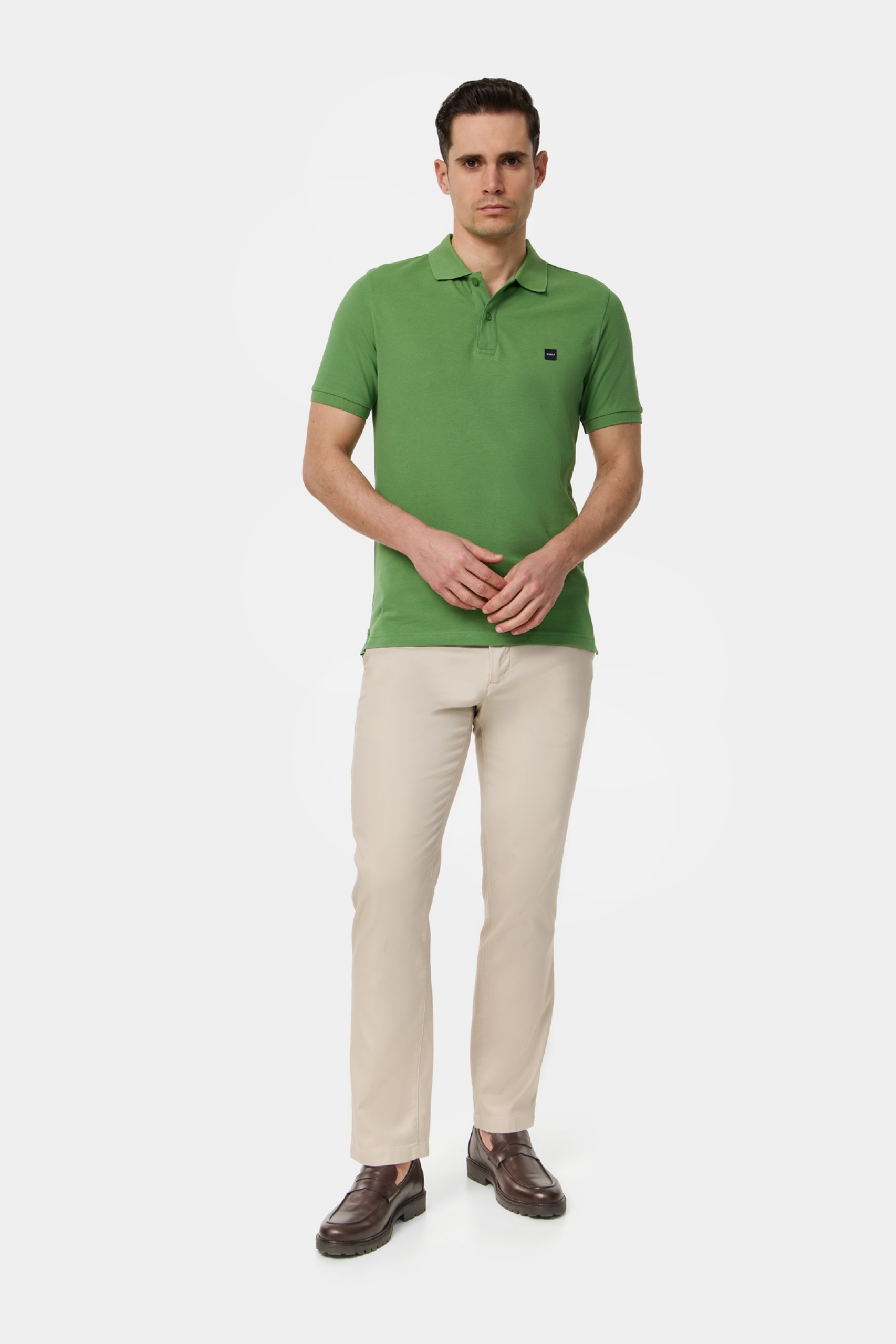 Polo Piqué Media Manga