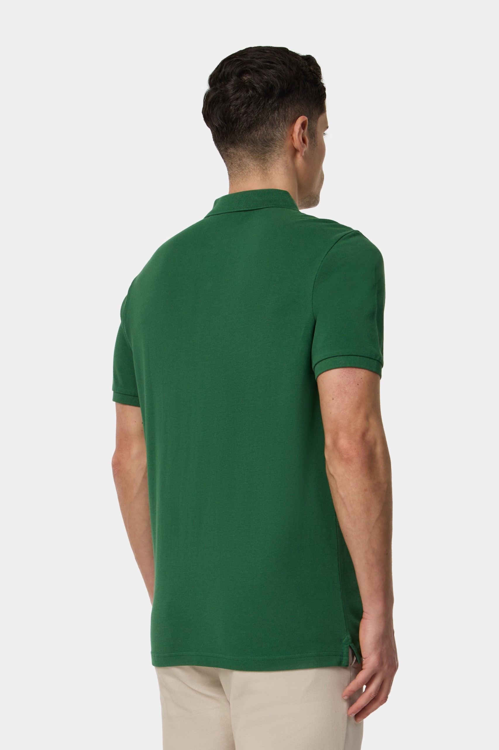 Polo Piqué Media Manga