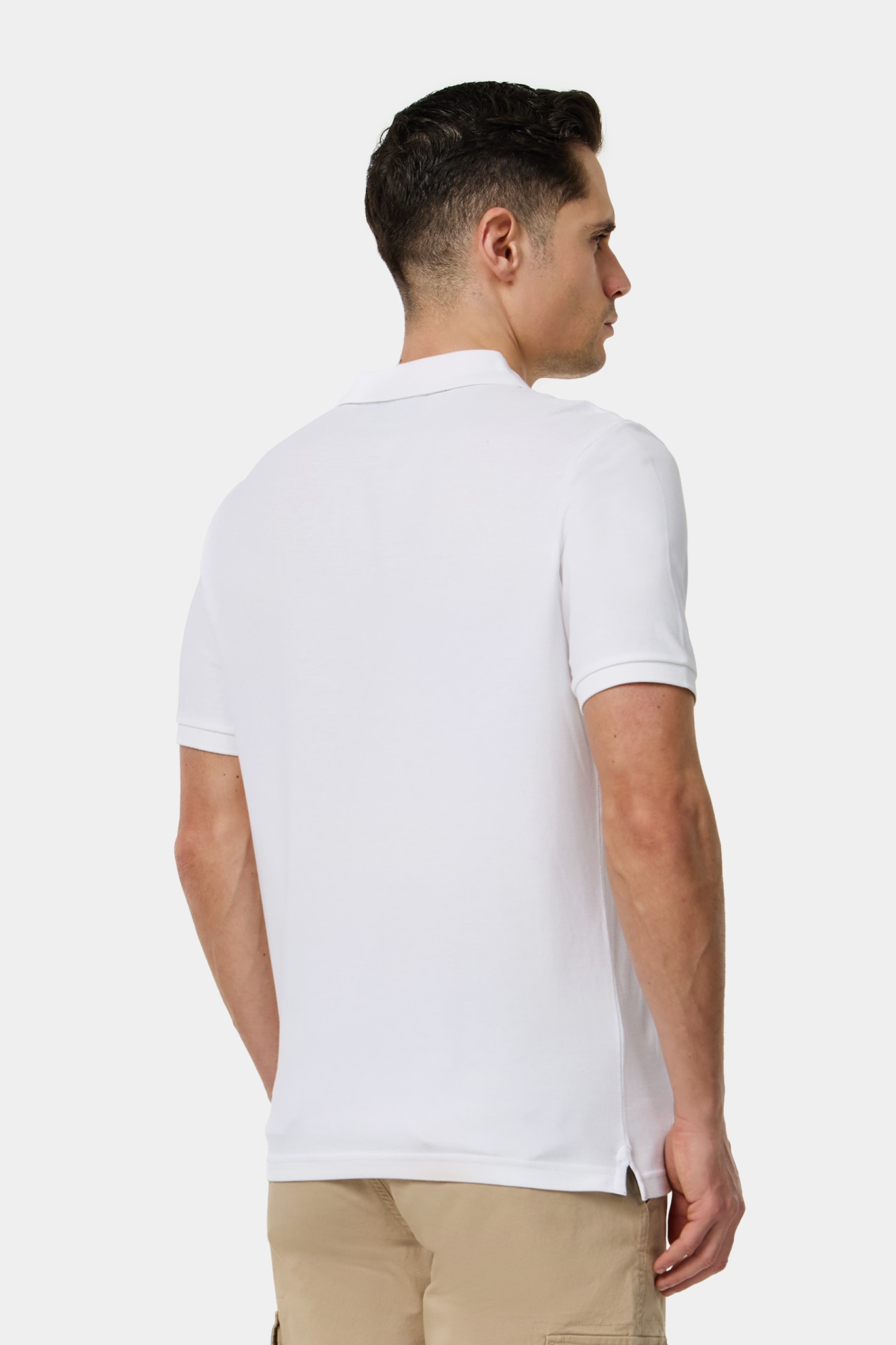 Polo Piqué Media Manga