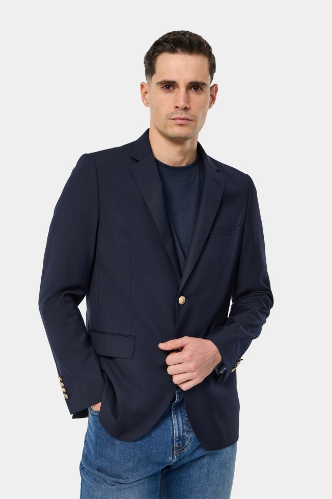 Americana clsica regular fit