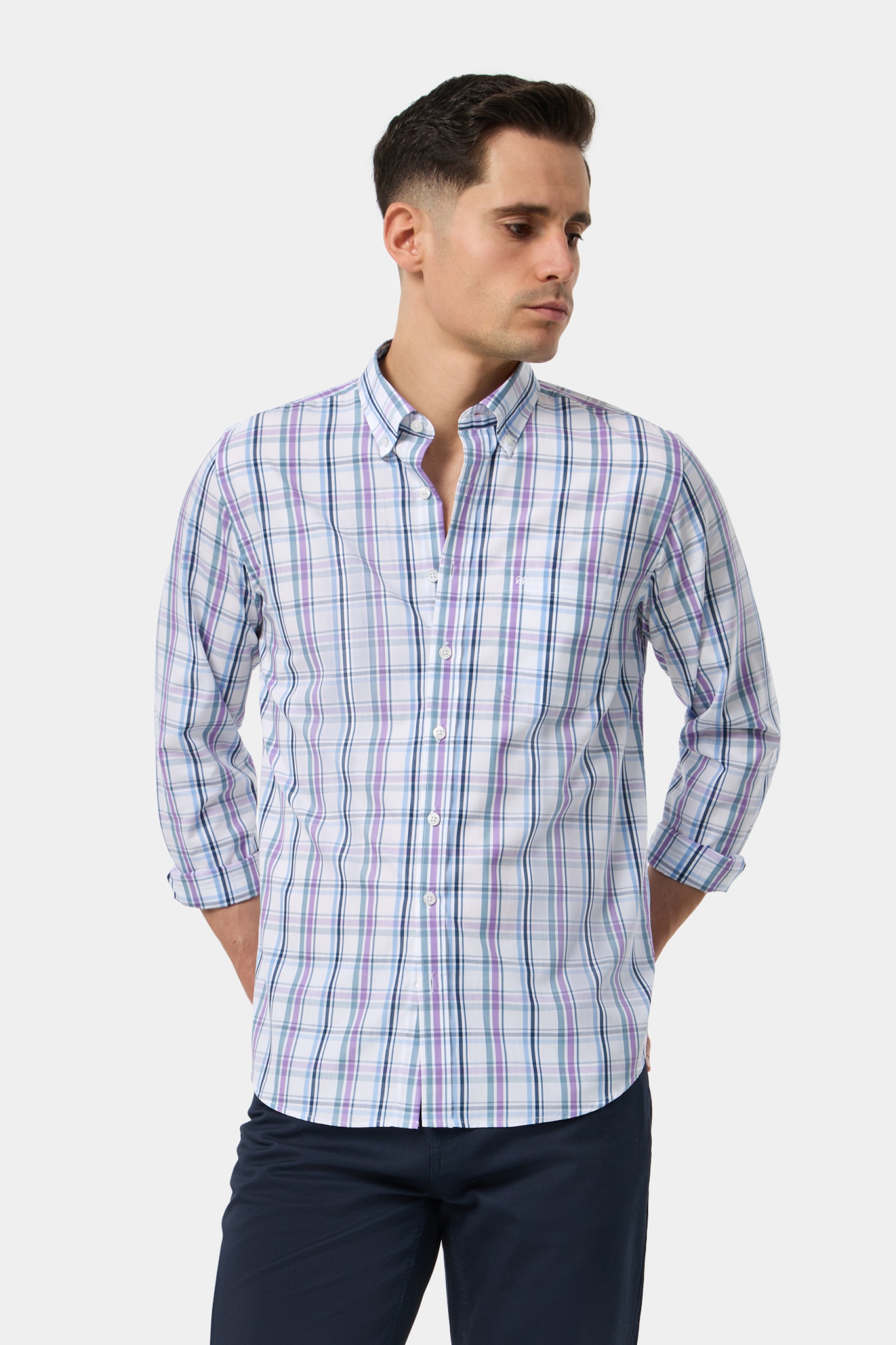 Camisa de cuadros regular fit