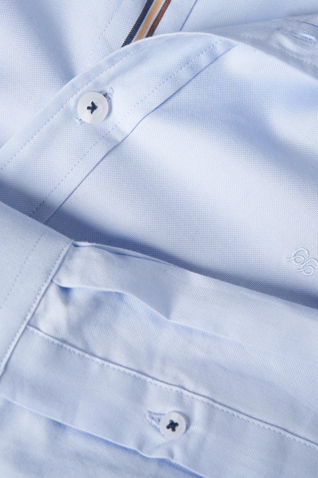 Camisa slim fit 100% algodo