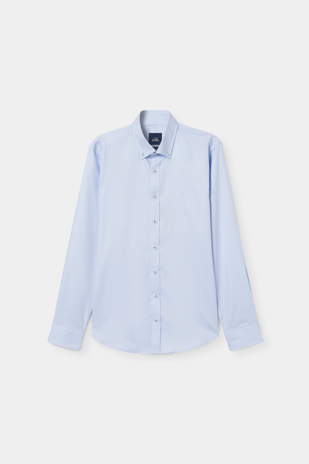 Camisa slim fit 100% algodo