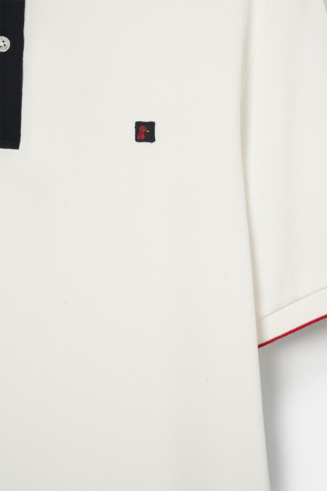 Polo piqué bicolor Polo piqué bicolor
