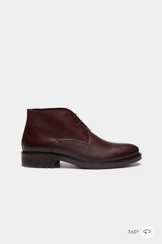 Botines de piel