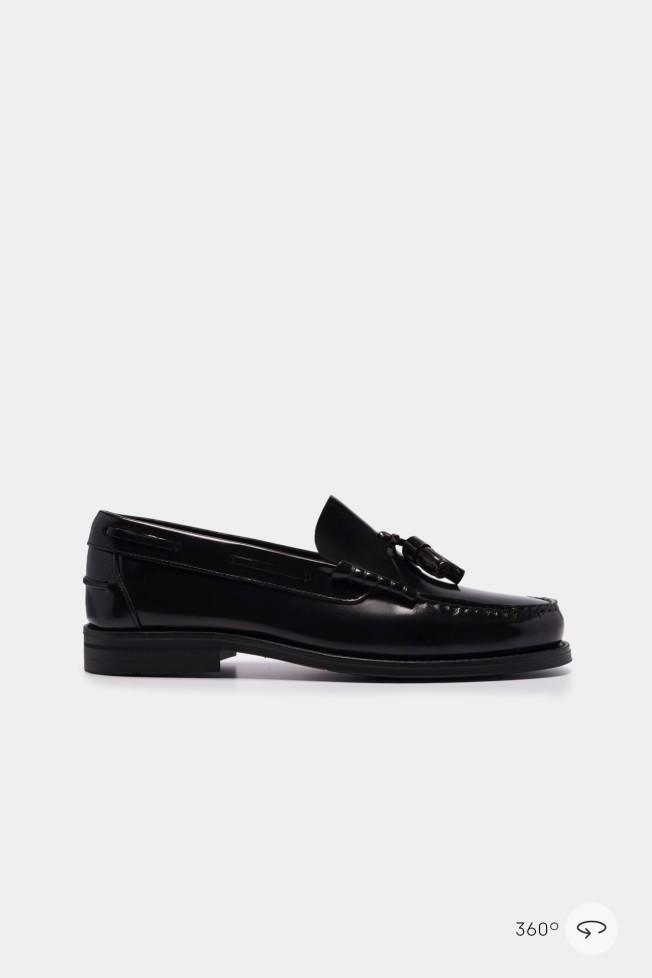 Mocasn de piel