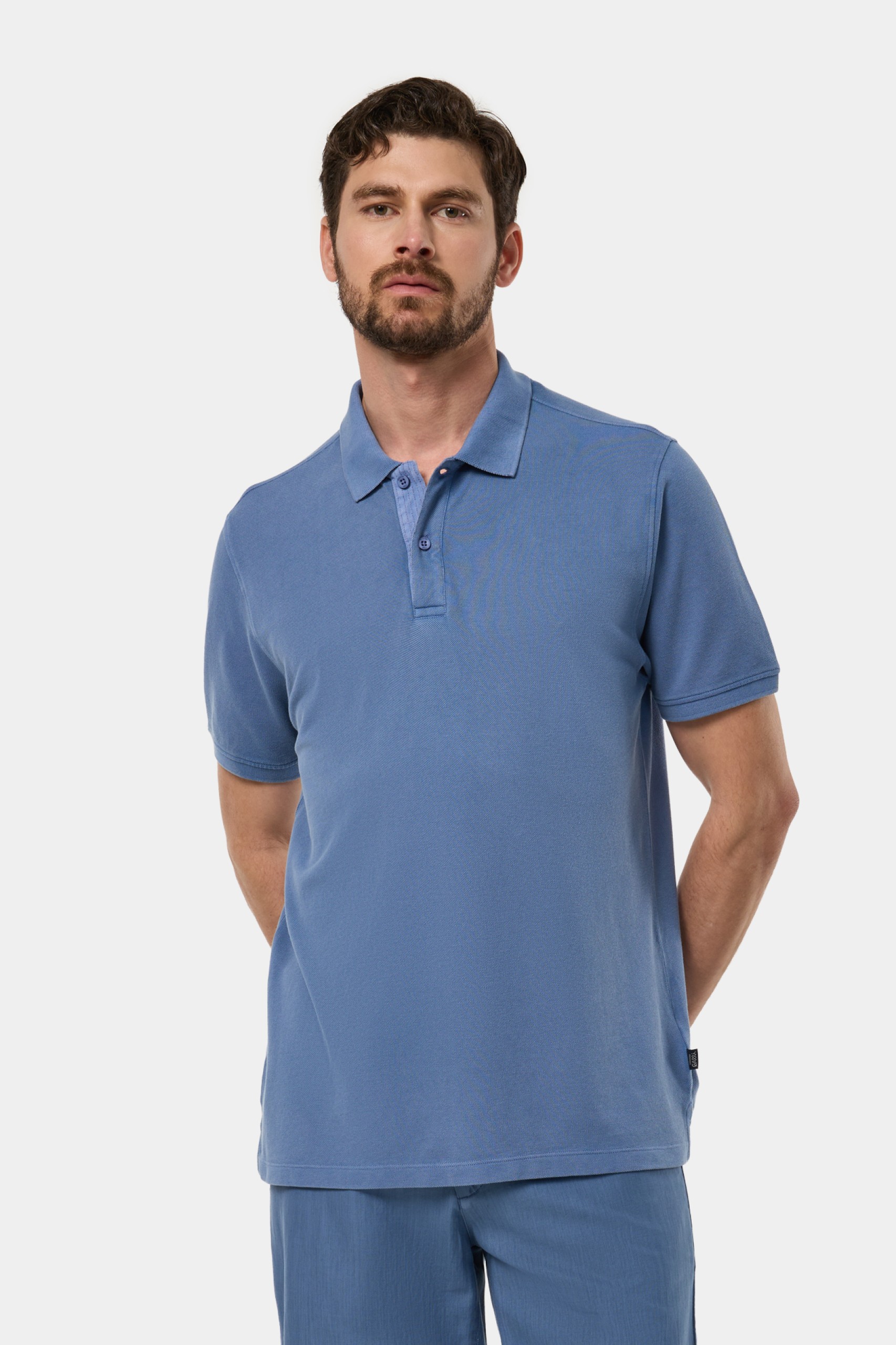 Polo garment dye regular fit