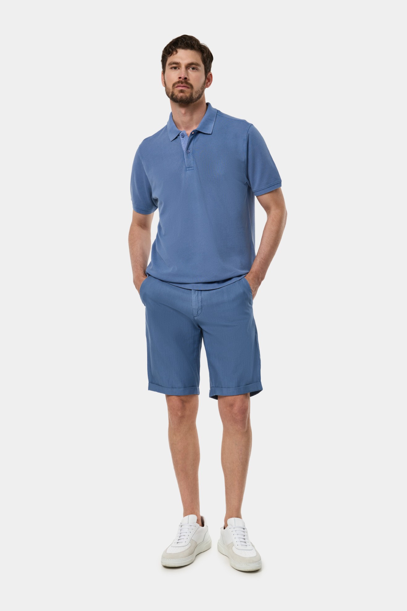 Polo garment dye regular fit