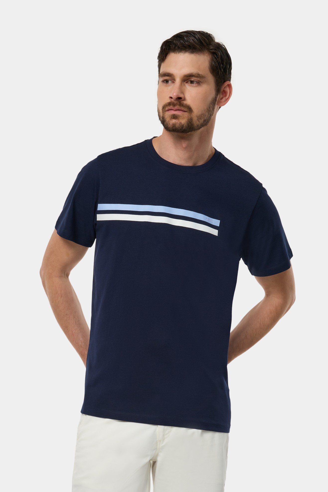 T-shirt em algodo