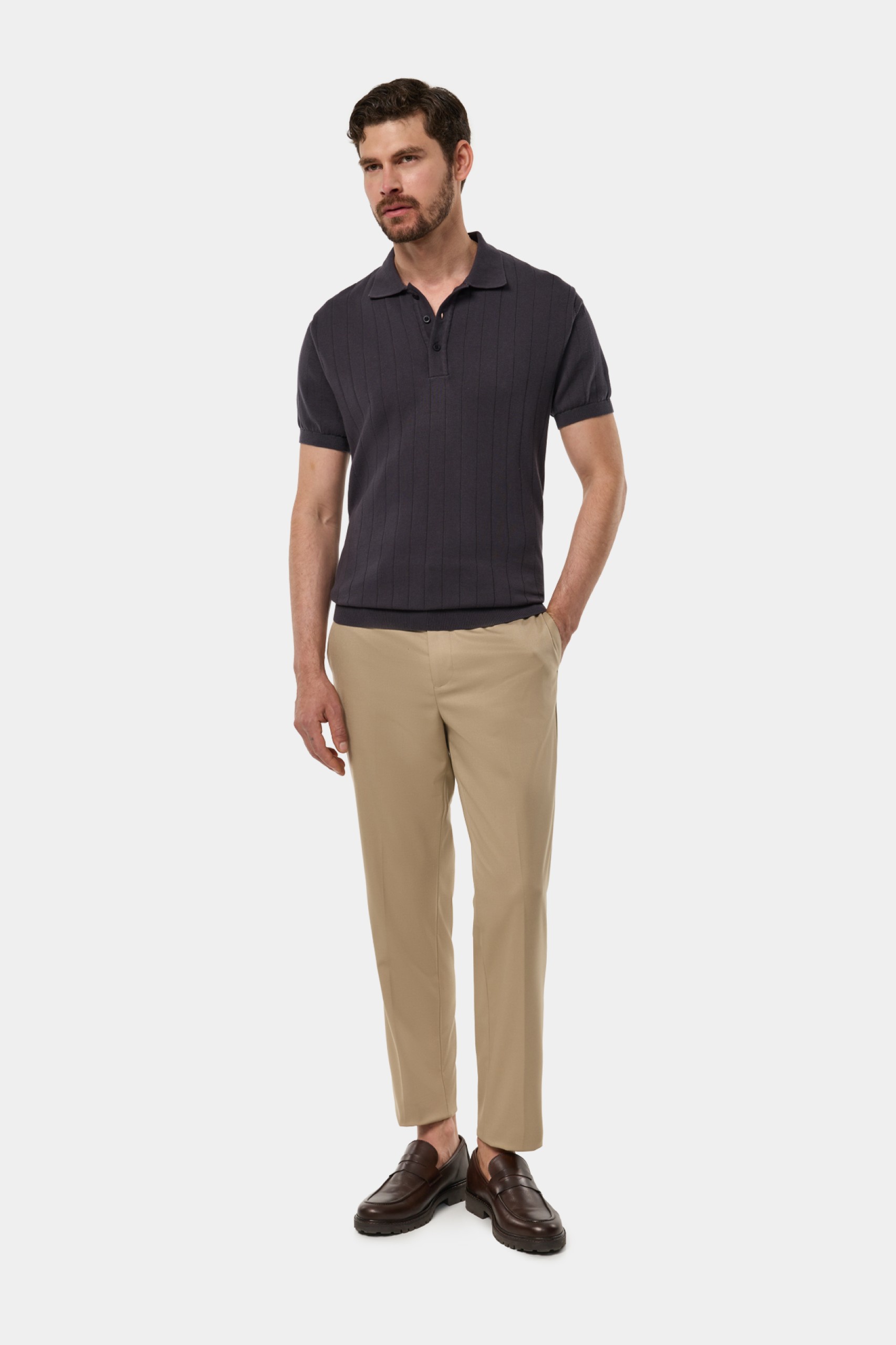 Polo de algodón regular fit