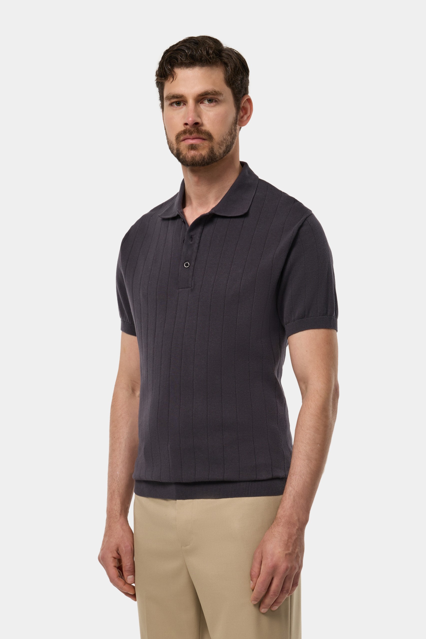 Polo de algodón regular fit