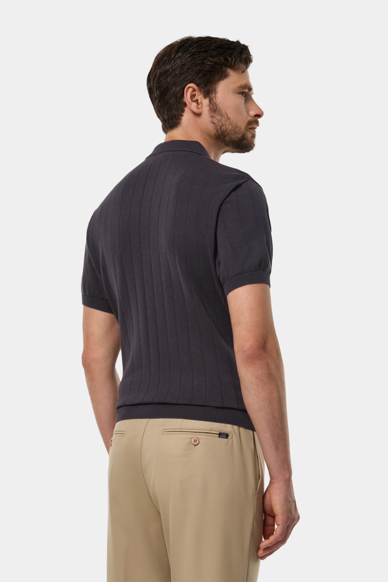 Polo em algodo regular fit