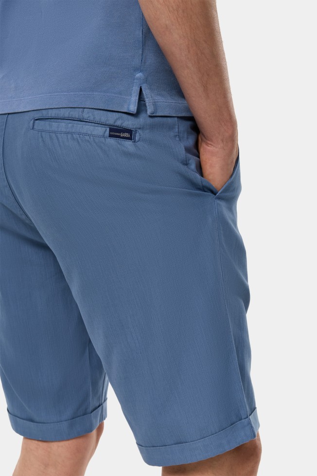 Pantalones cortos de algodón regular fit Pantalones cortos de algodón regular fit