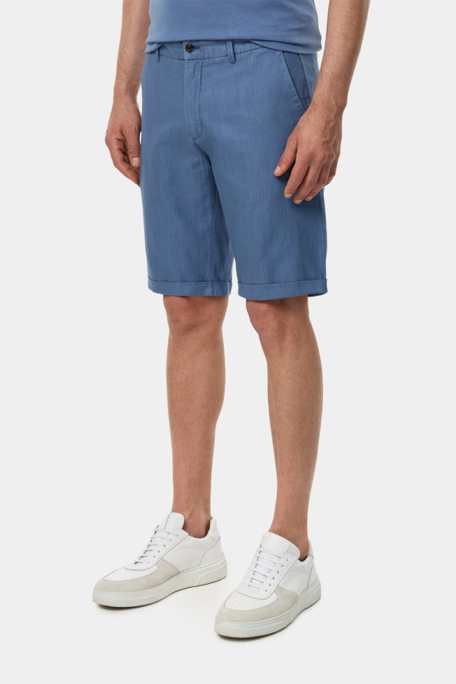 Cales bermuda em algodo regular fit