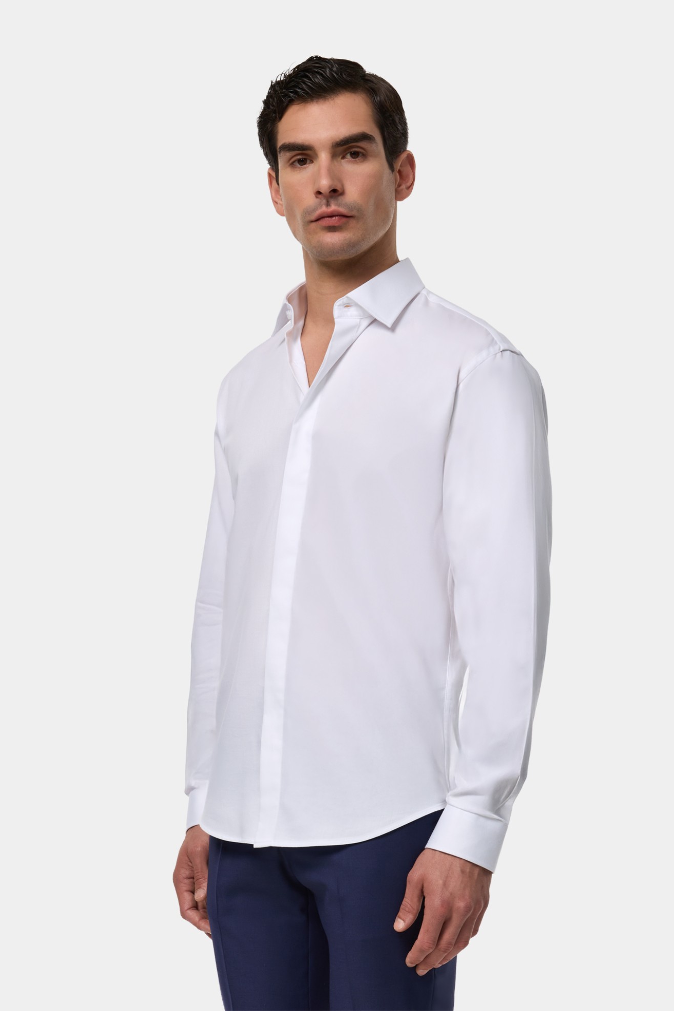Camisa clsica de algodn regular fit