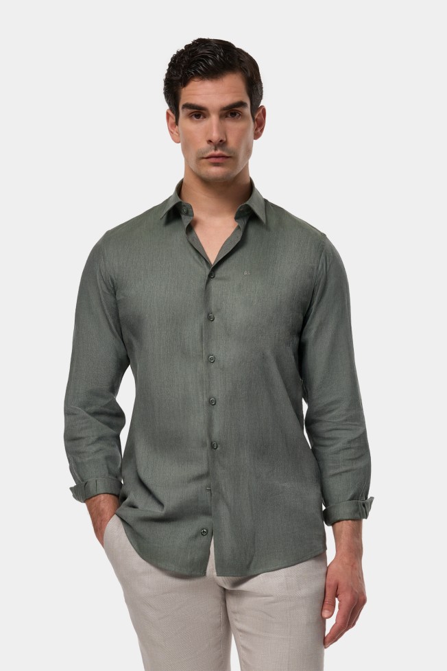 Camisa clsica slim fit