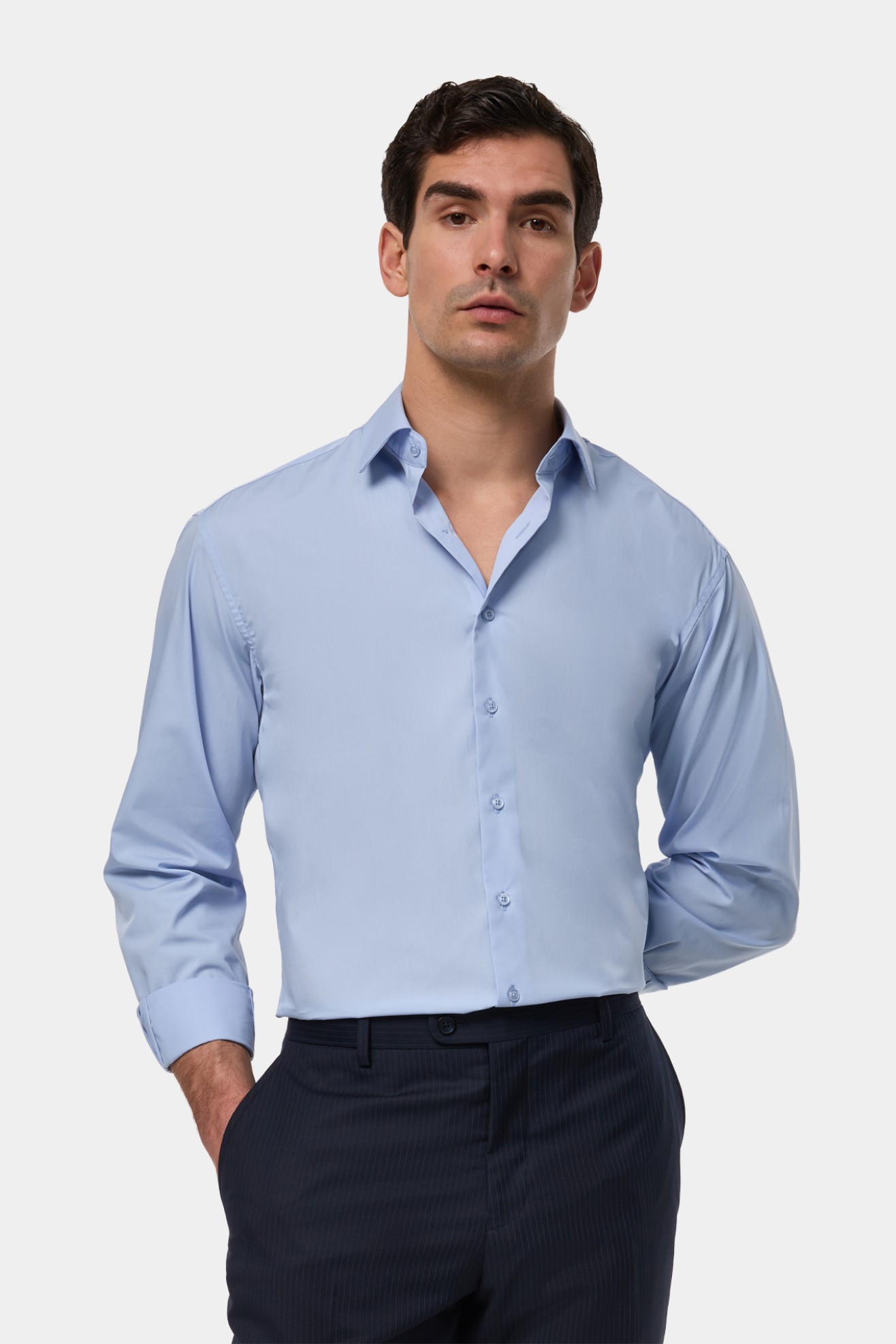 Camisa clssica regular fit