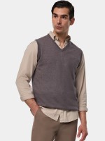 Chaleco de algodn y lana