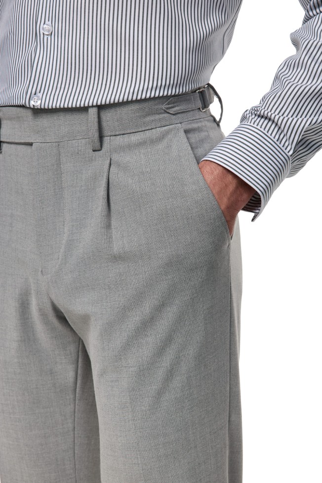 Calças chino regular fit Mix & Match Calças chino regular fit Mix & Match
