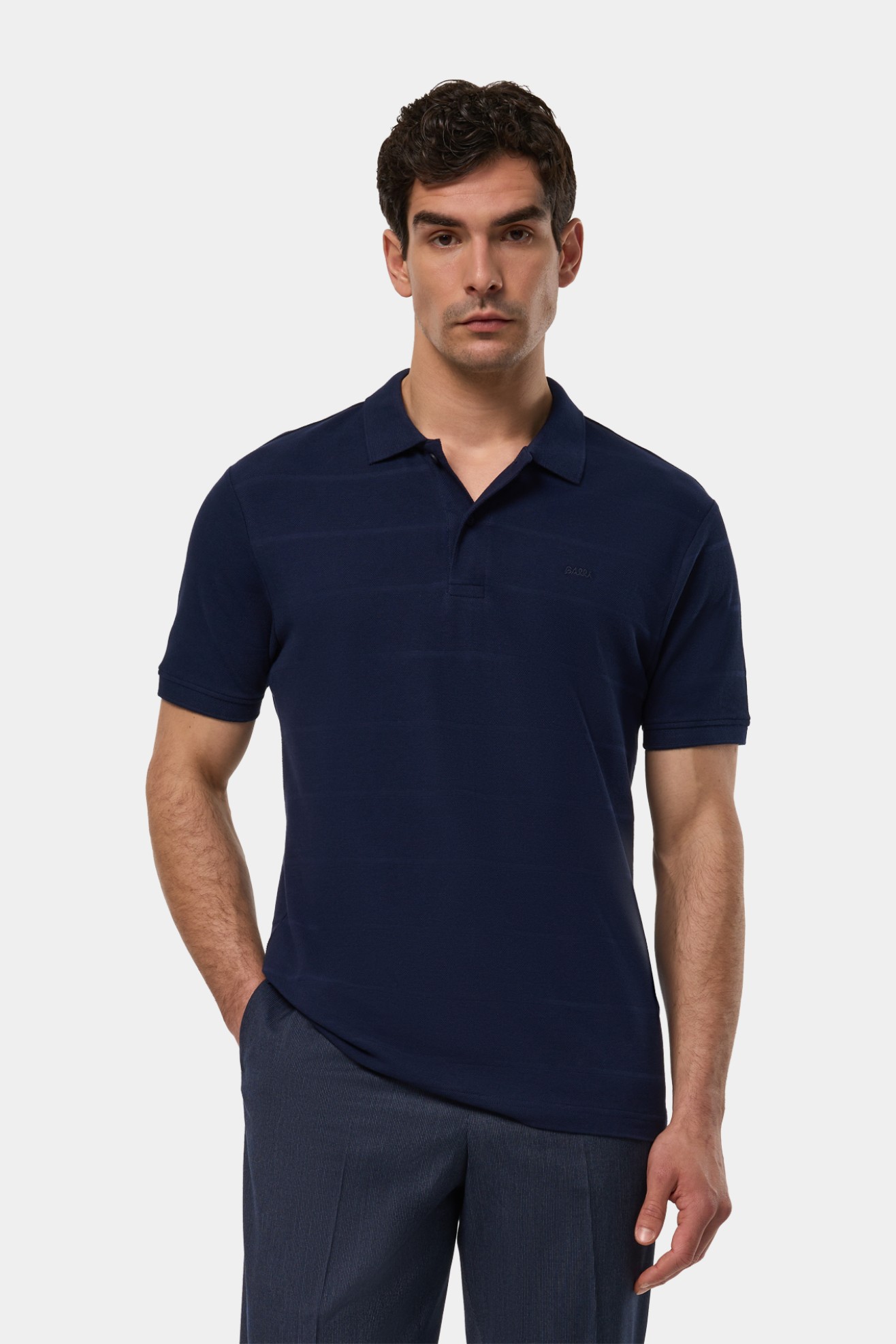 Polo em algodo
