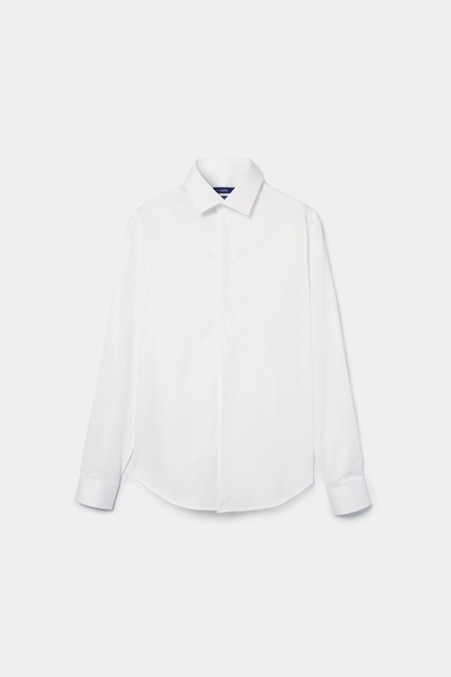 Camisa clsica de algodn regular fit