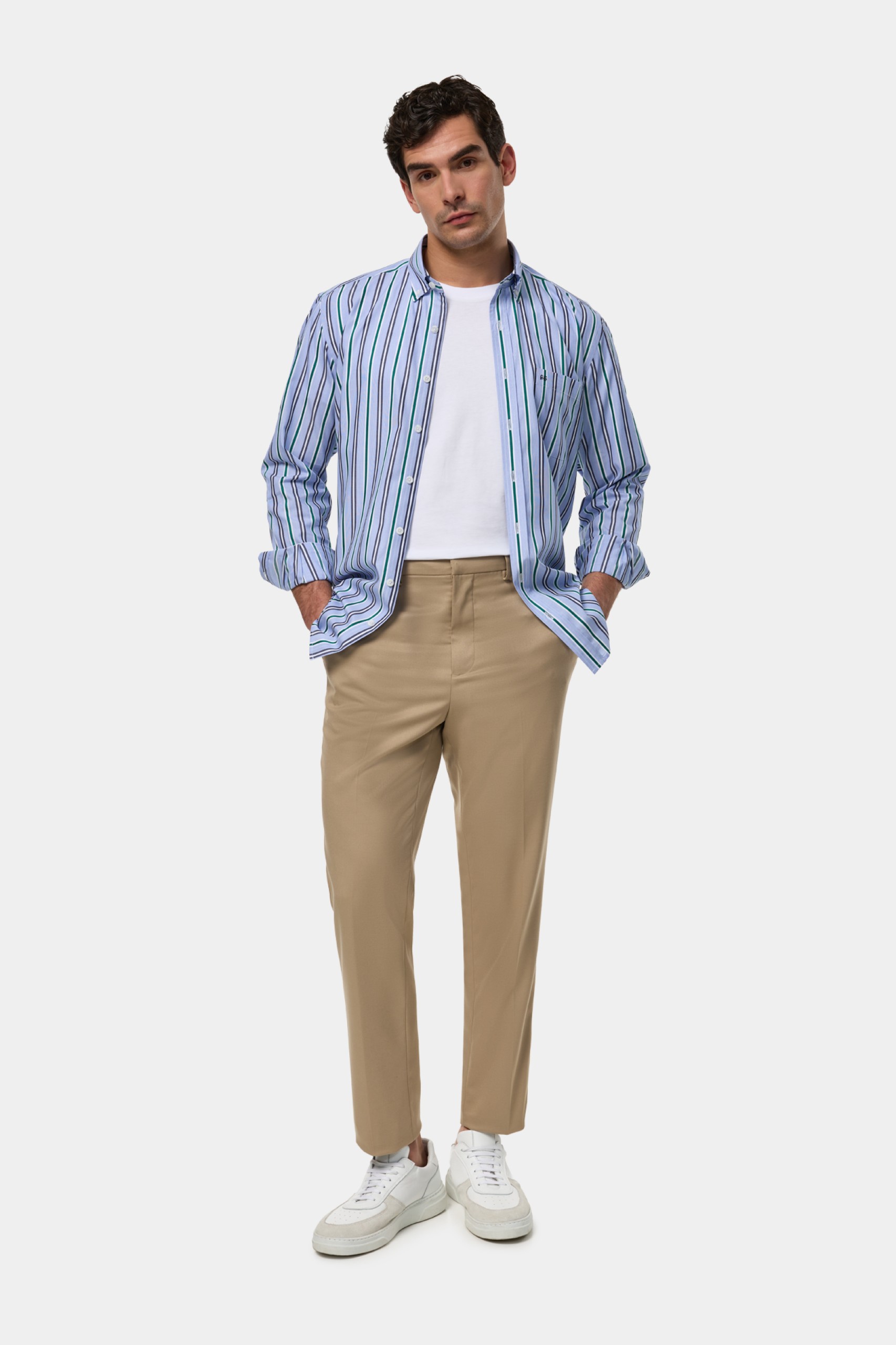 Camisa de rayas regular fit