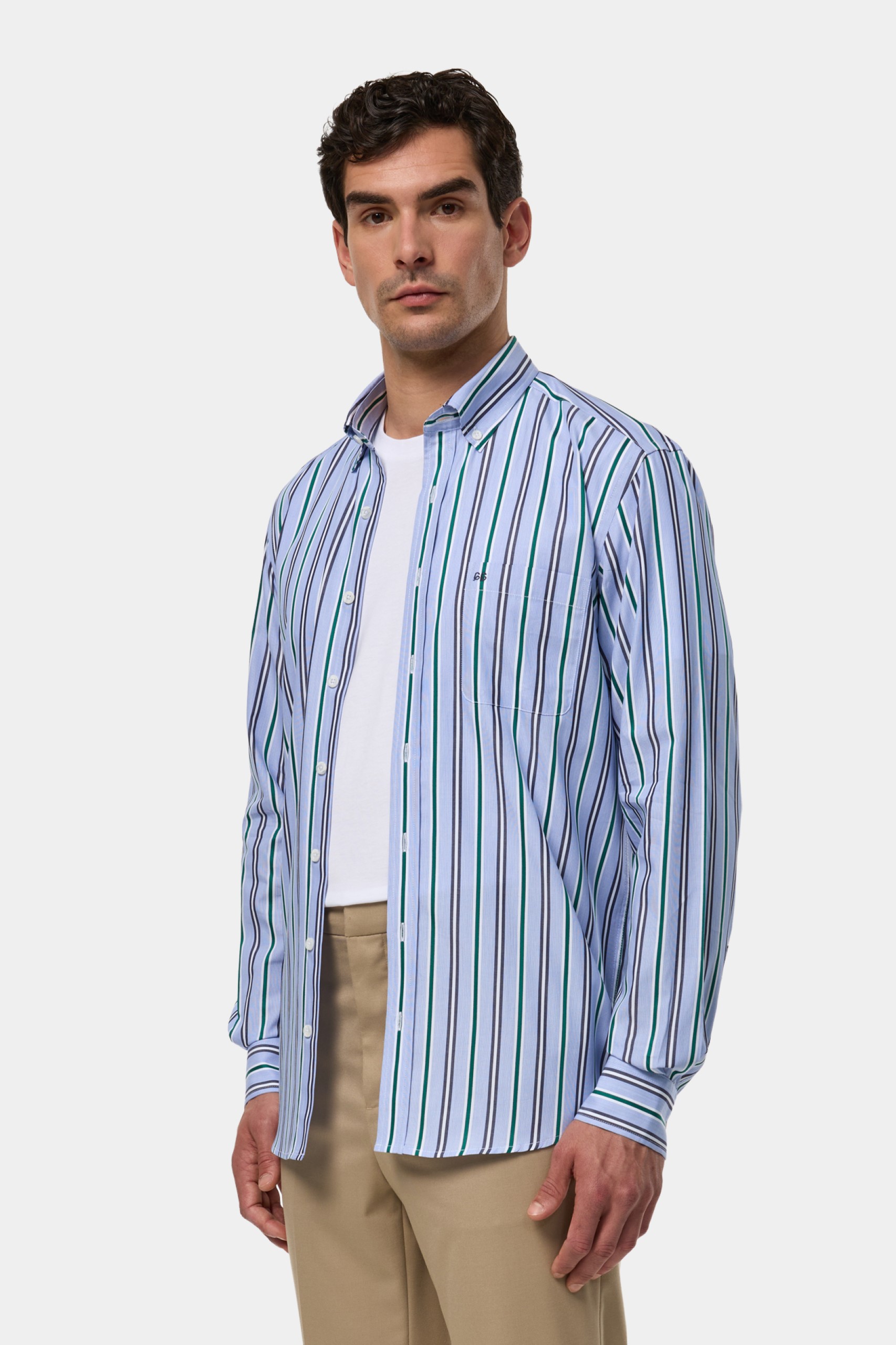 Camisa de rayas regular fit