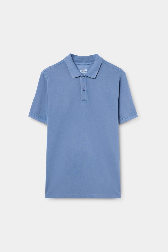 Polo garment dye regular fit Polo garment dye regular fit
