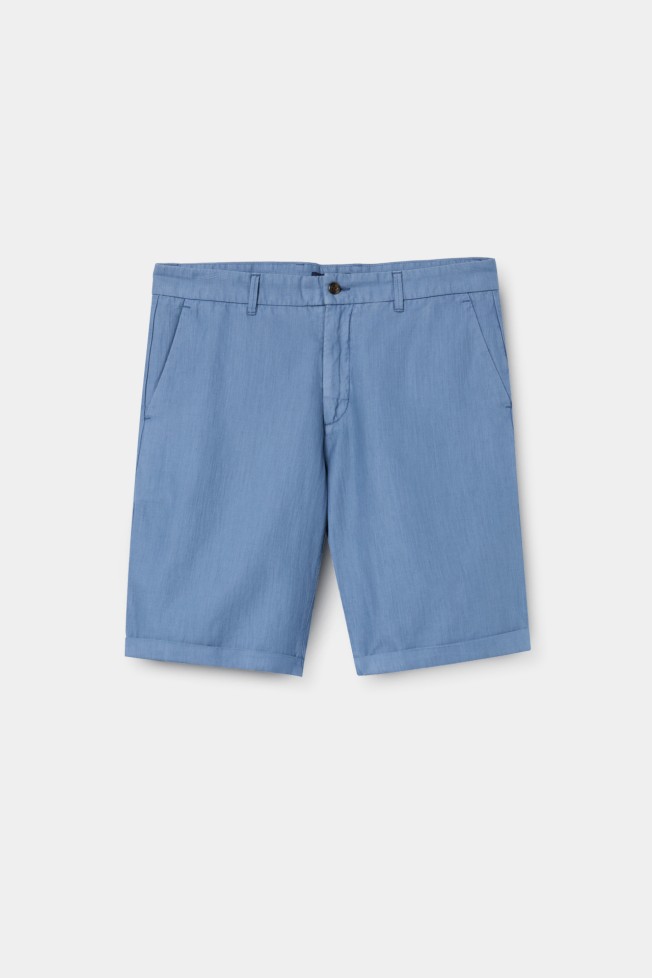 Pantalones cortos de algodón regular fit Pantalones cortos de algodón regular fit