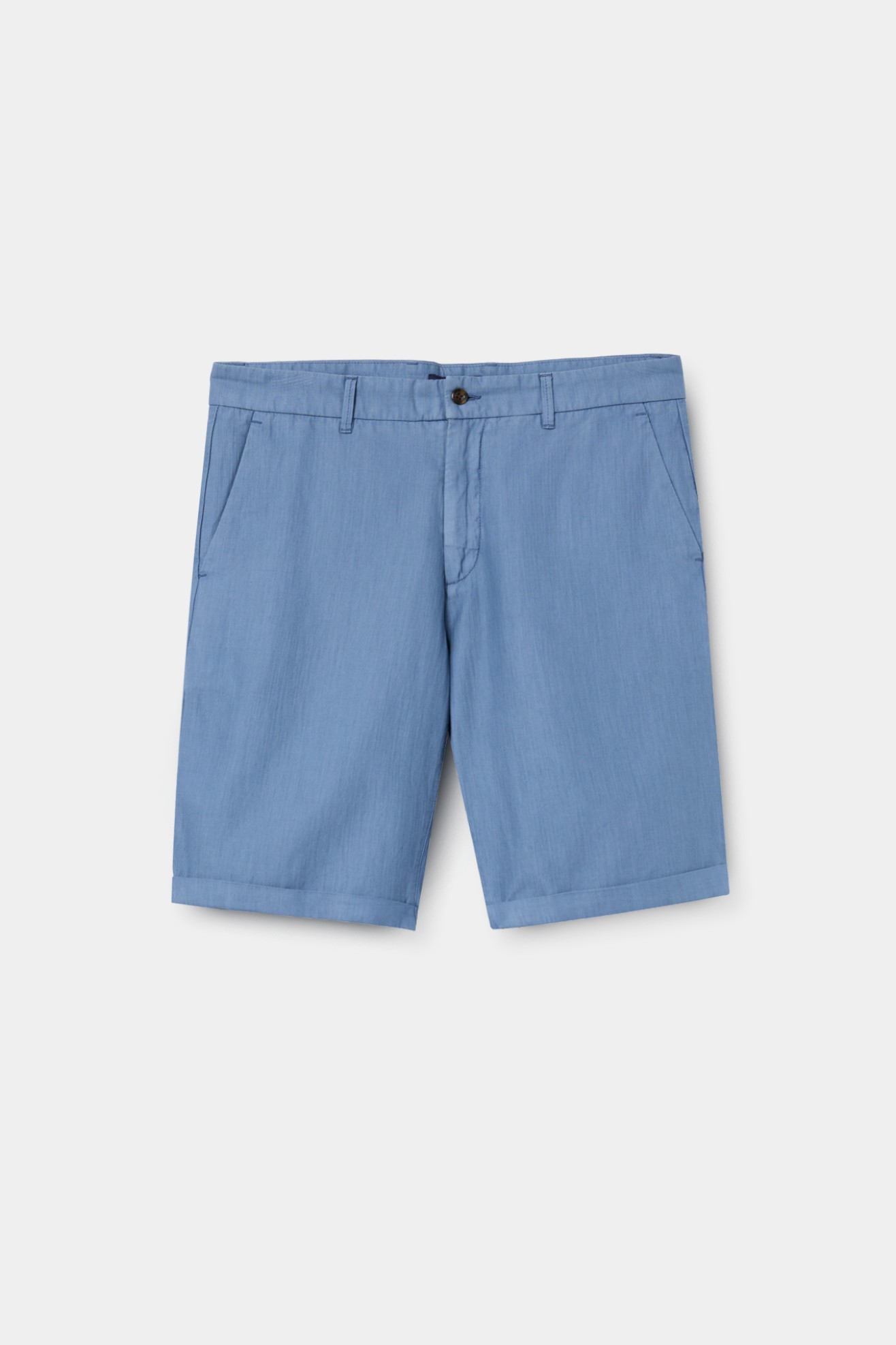 Cales bermuda em algodo regular fit