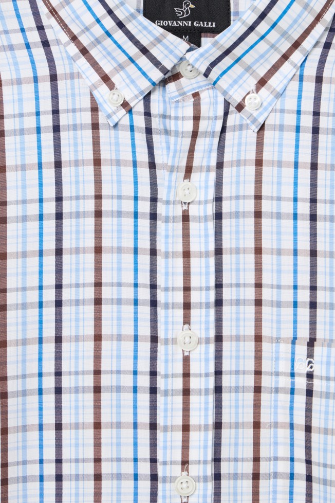 Camisa de cuadros regular fit Camisa de cuadros regular fit