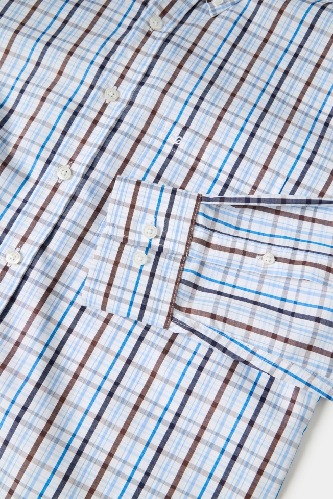 Camisa de cuadros regular fit Camisa de cuadros regular fit